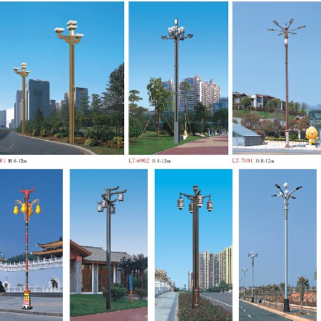中式led路燈民族特色造型燈8-12m防水道路景觀燈公路城市高桿路燈