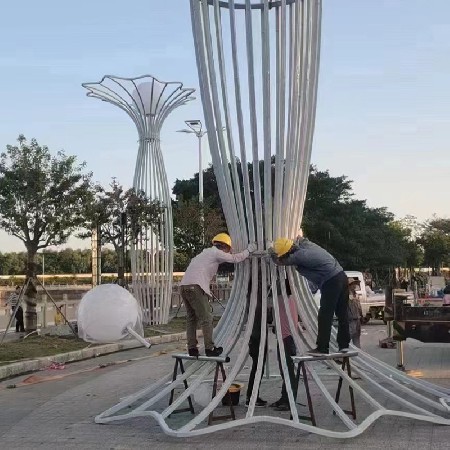 遼通戶外廣場燈藝術造型景觀燈商業(yè)美陳公園廣場新春氛圍裝飾燈