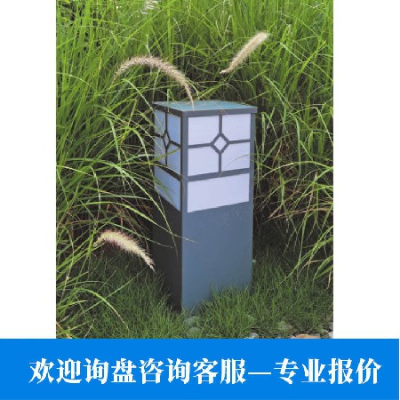 戶外草坪燈防水圓形小區(qū)花園別墅庭院公園景觀燈LED太陽能草坪燈